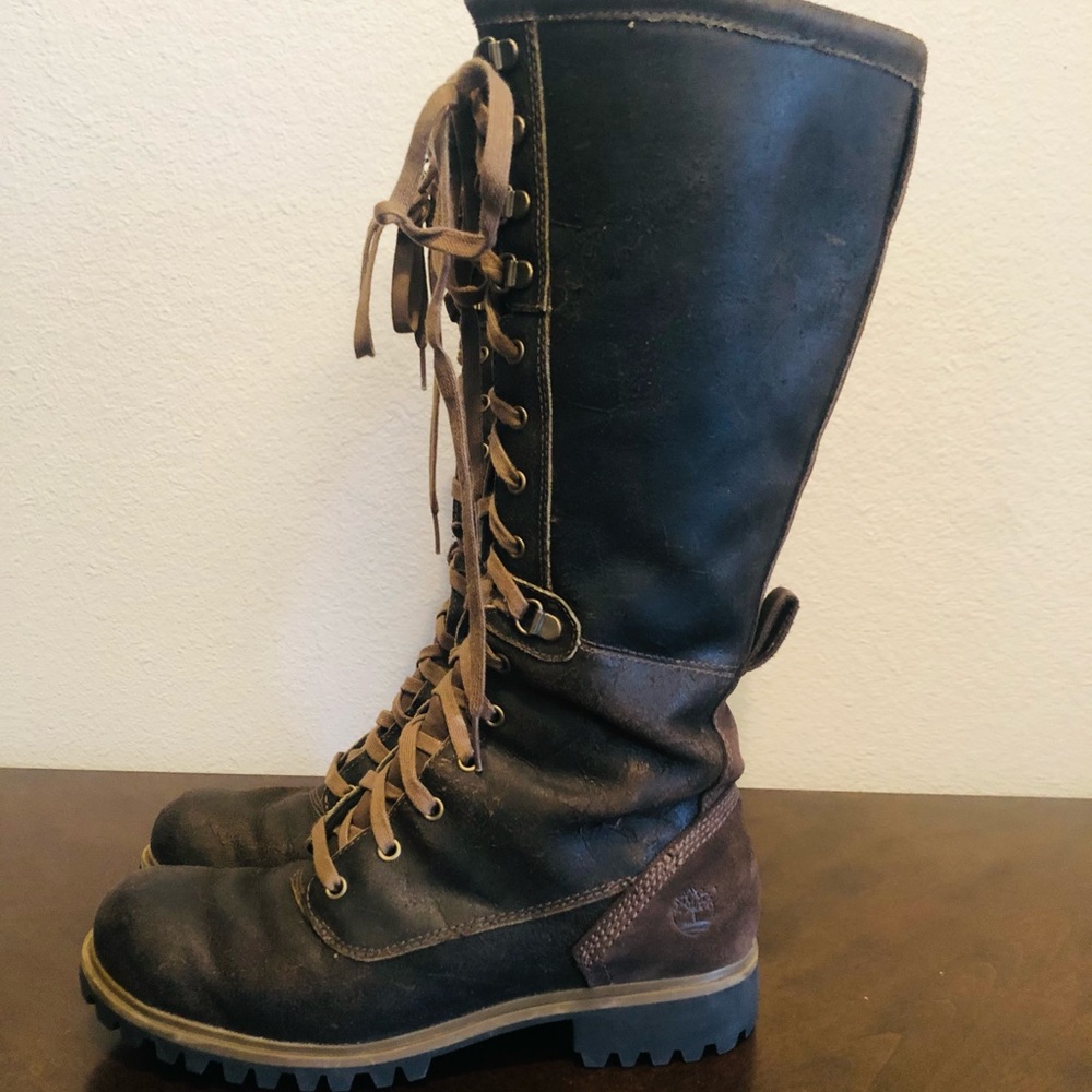 Women’s Timberland Knee High Combat Boots